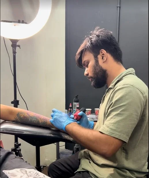 Black Drop Tattoo Art